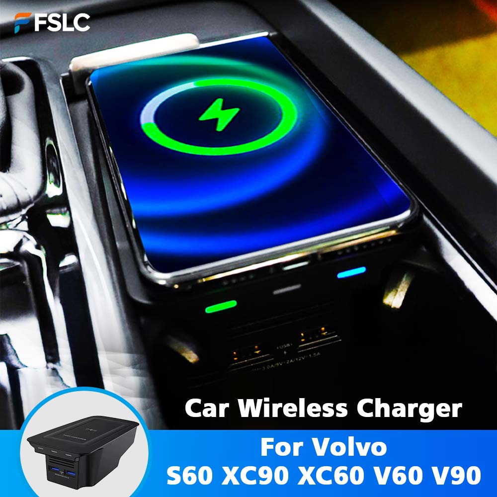 Volvo Car Accessories Xc60 - ⭐ Genuíno ⭐ Carregador Sem Fio