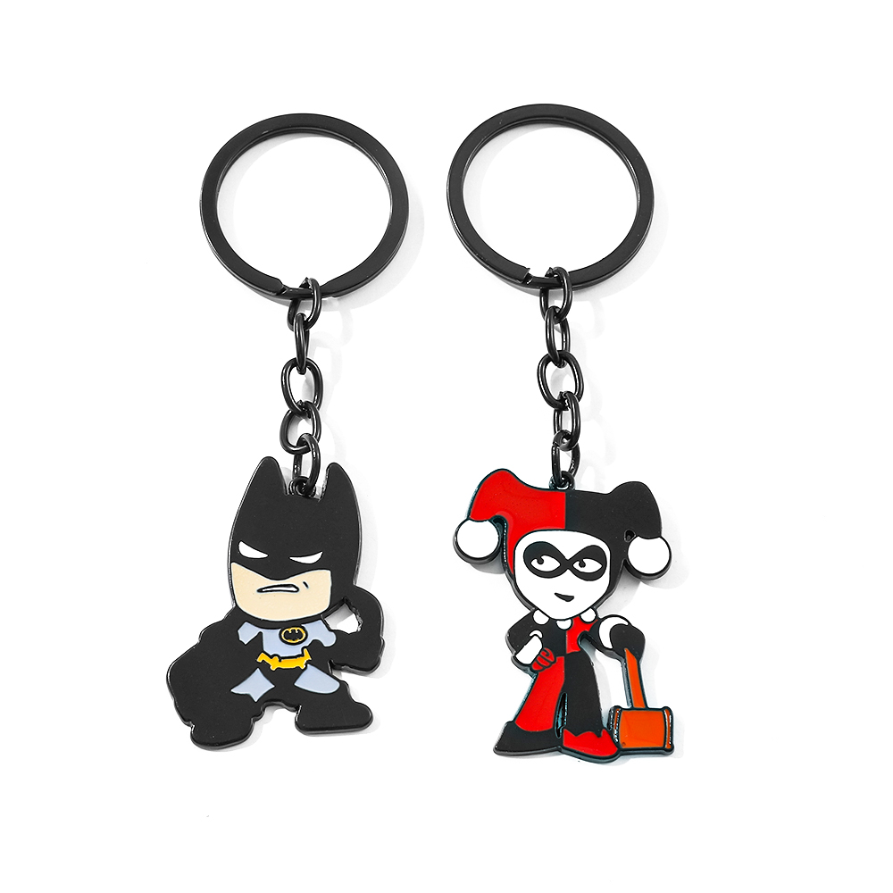 Car Accessories For Boys - Chaveiro de Desenho Animado de Morcego,