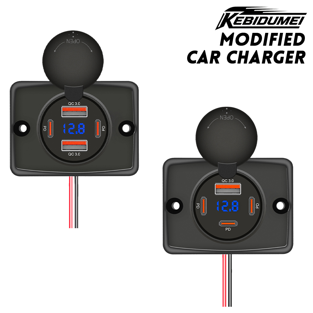 Car Accessories Qc - Kebidumei pd + qc 4 portas