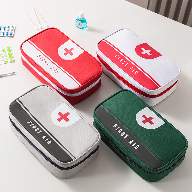 Car Accessories For Elderly - Caixa de Medicamentos Portátil Pequena, Kit