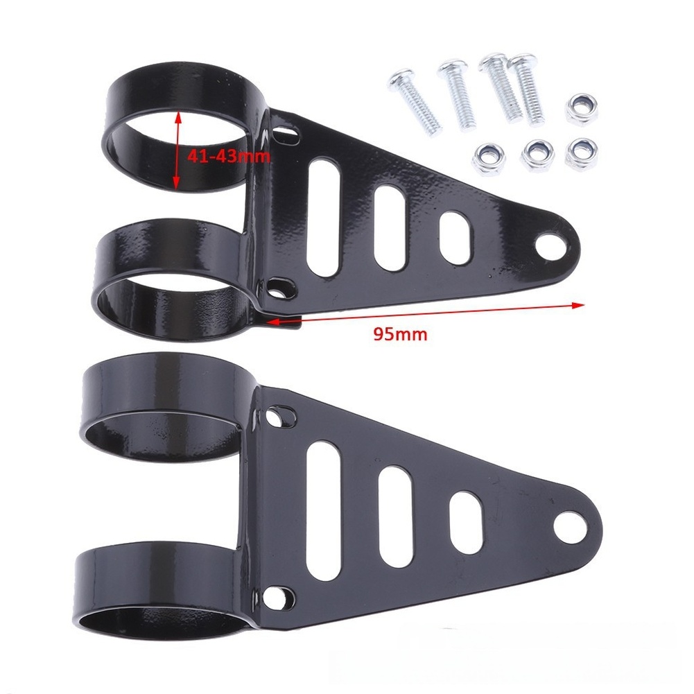Car Accessories In Store - Suporte de Farol para Motocicleta 41-43mm,