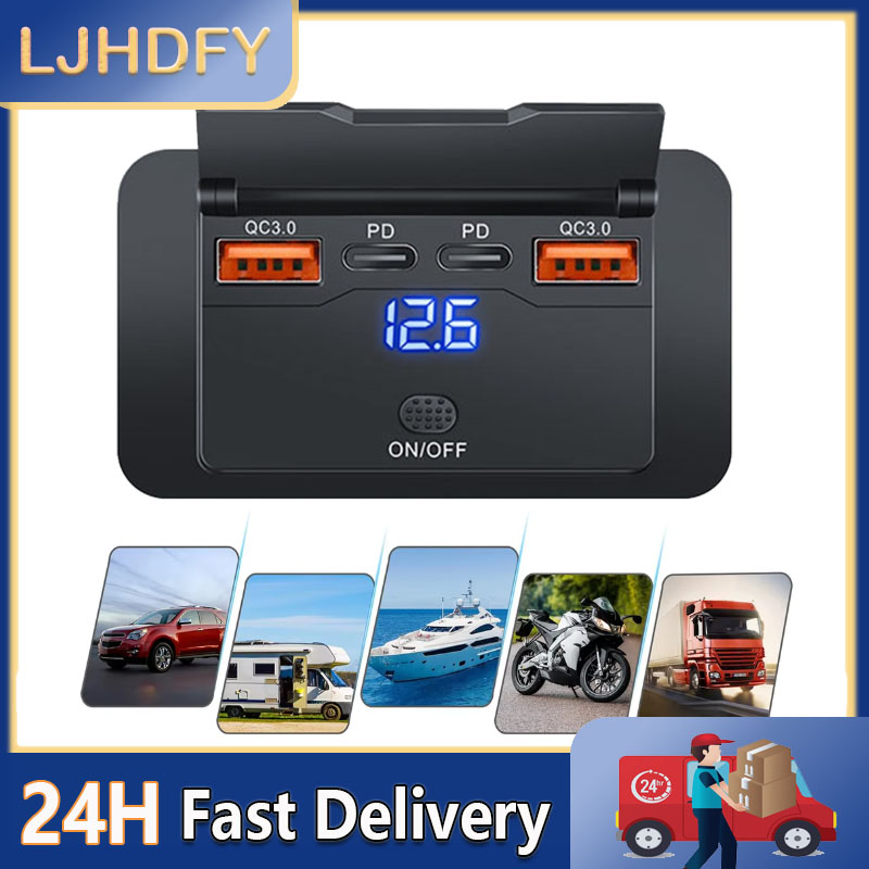 Carregador de Carro USB com 4  - Car Accessories Qc avaliação e preço