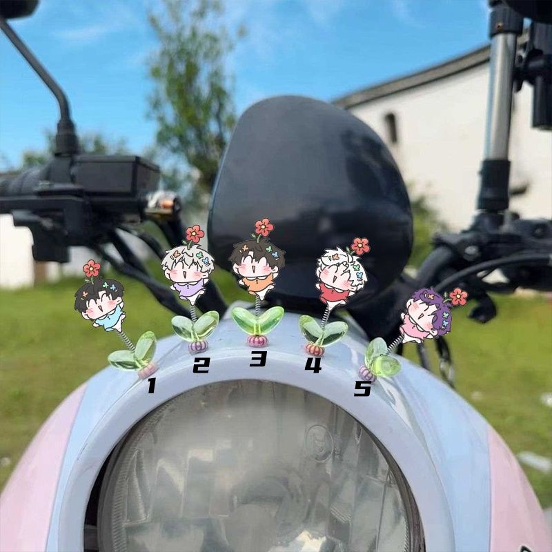 5 Peças Anime Love and Deep Sp - Car Accessories In Japan avaliação e preço