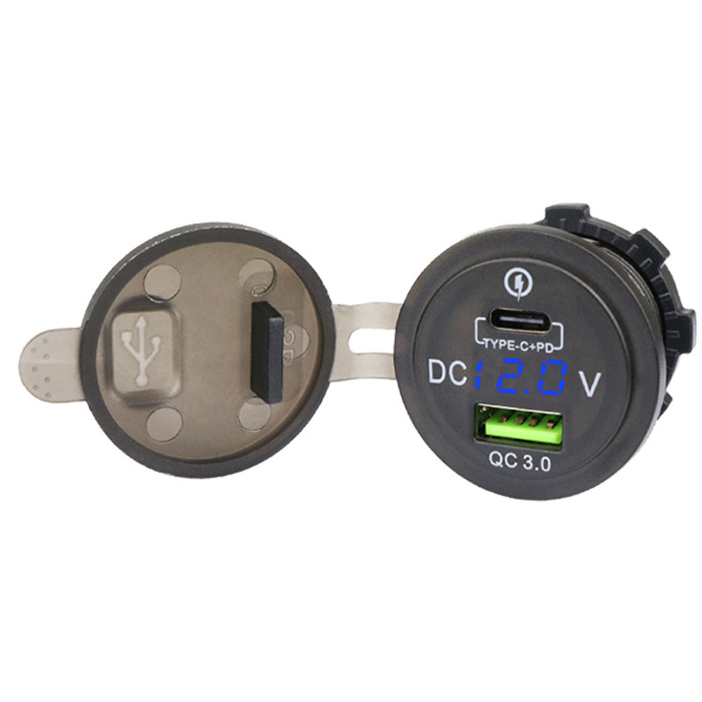 Tomada led qc 3.0 soquete volt - Car Accessories Qc avaliação e preço