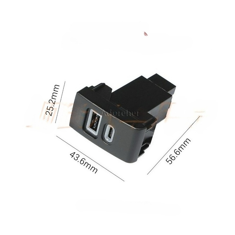 1 pc carro usb qc 3.0 tipo c c - Car Accessories Qc avaliação e preço