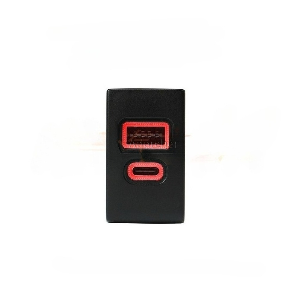 1 pc carro usb qc 3.0 tipo c c - Car Accessories Qc avaliação e preço