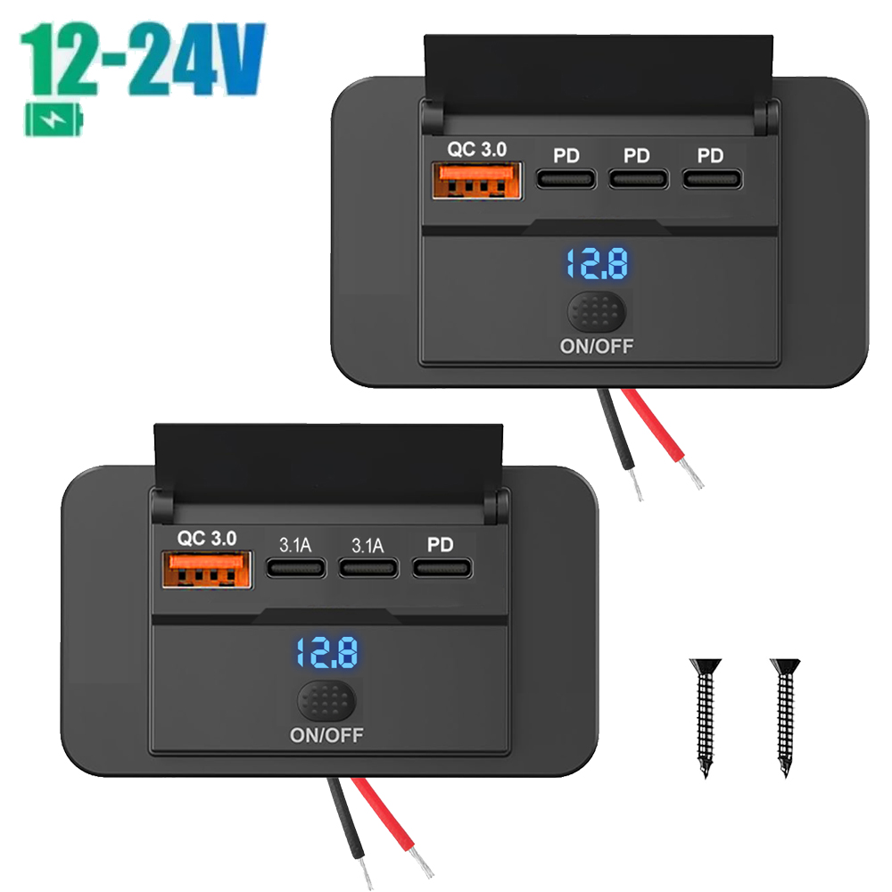 2025 4 portas 12v rv tomada us - Car Accessories Qc avaliação e preço