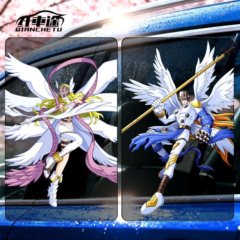 Adesivo de Carro Digimon, Ades - Car Accessories In Japan avaliação e preço