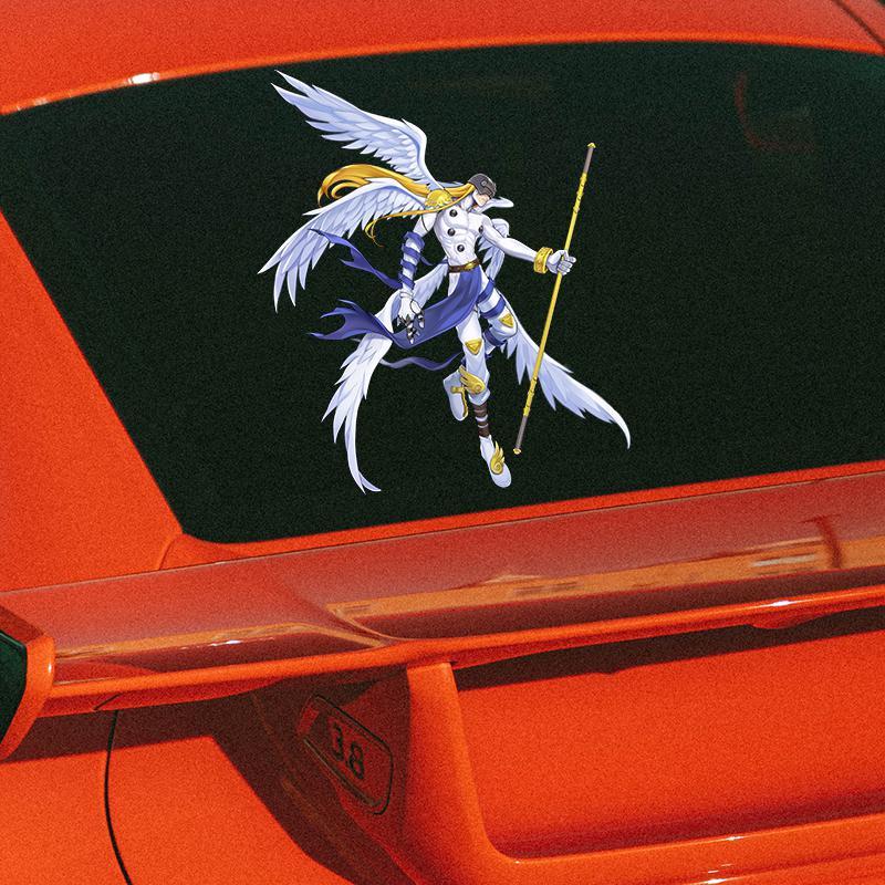 Adesivo de Carro Digimon, Ades - Car Accessories In Japan avaliação e preço