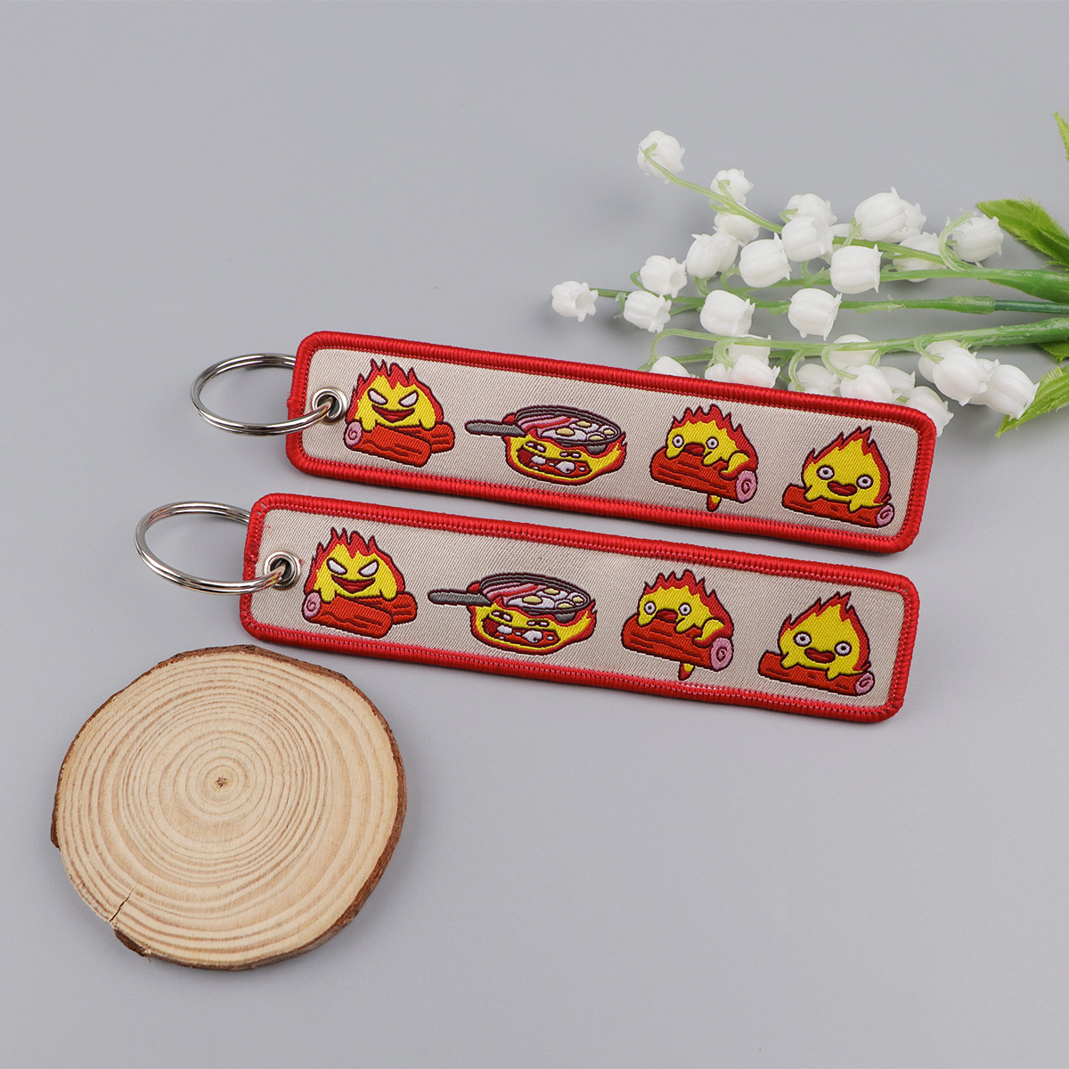 Chaveiros de Anime com Bordado - Car Accessories In Japan avaliação e preço