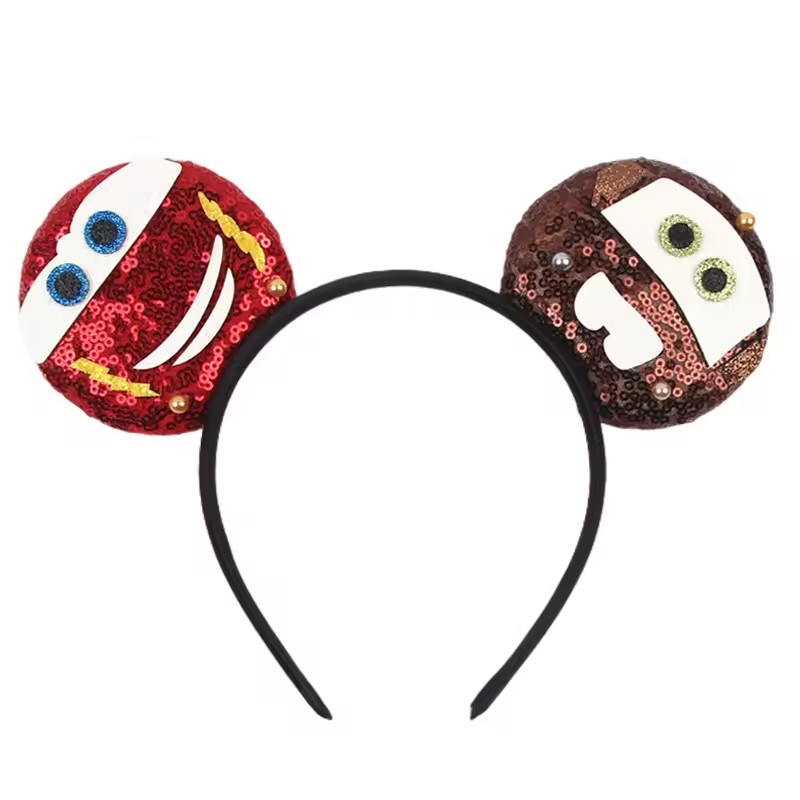Carros mickey mouse orelha ban - Car Accessories For Boys avaliação e preço
