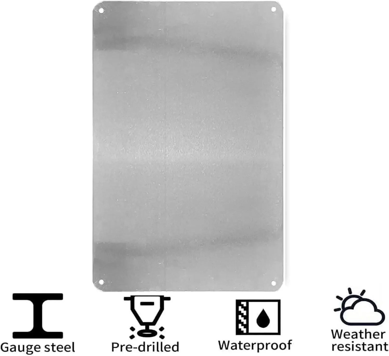 Placa de Metal Decorativa 'Est - Car Accessories For Boys avaliação e preço